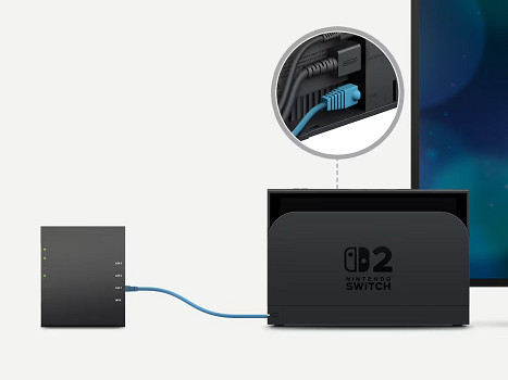 任天堂修復Switch 2底座以太網接口連網不穩定的問題