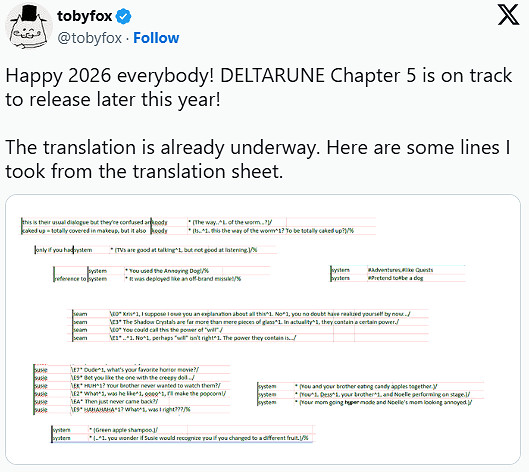 《三角符文》第五章確認今年上線!後續章節籌備中 《三角符文》第五章確認今年上線!後續章節籌備中
