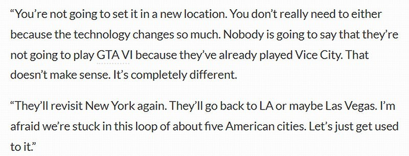 《GTA》系列為何死守美國？前技術總監給出核心解釋