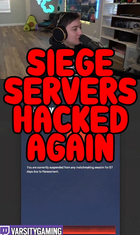 《虹彩六號》再遭駭客入侵！多位玩家被惡搞封禁67天