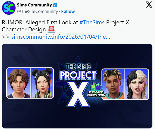 《模擬人生》新作設計圖畫風陷抄襲《堡壘之夜》爭議