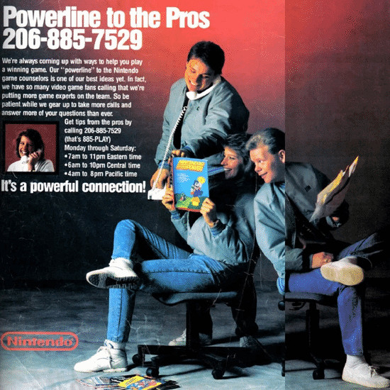 任天堂曾營運“電話攻略”付費服務 並持續了18年! 任天堂曾營運“電話攻略”付費服務 並持續了18年!