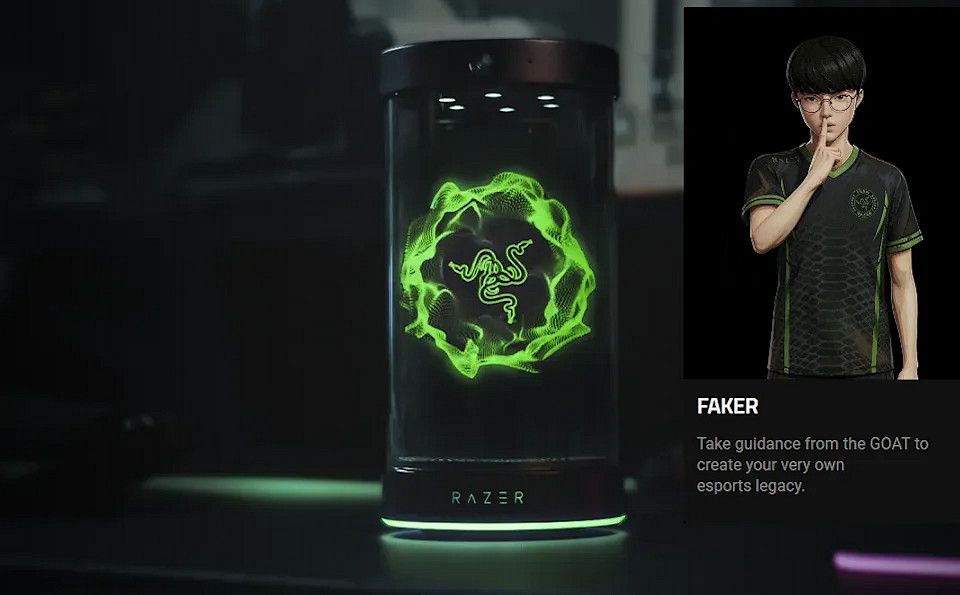 Razer 發布AI夥伴“Project AVA” Faker當虛擬教練 Razer 發布AI夥伴“Project AVA” Faker當虛擬教練