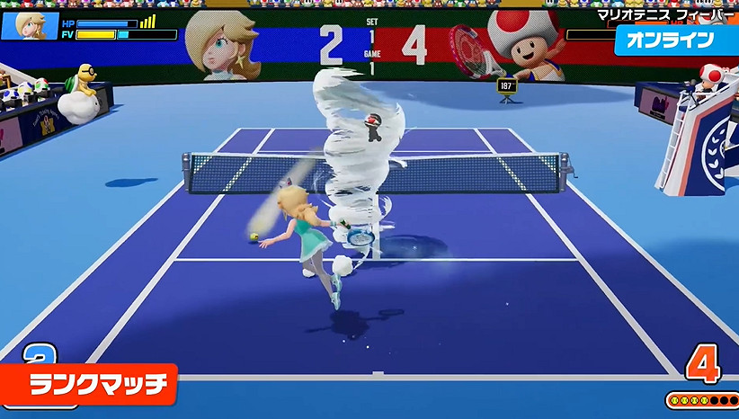 《瑪利歐網球：狂熱》實機預告公布！2月12日發售