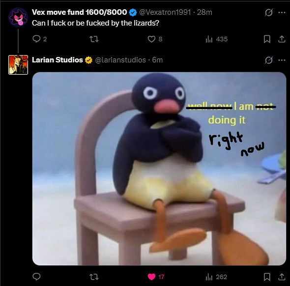 逆天CP！《神界》新作確認可攻略蜥蜴人官方：真做了