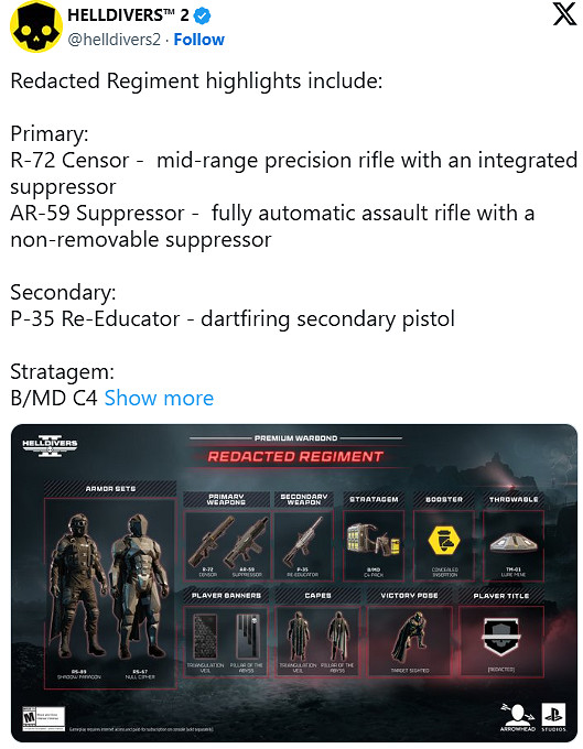 《絕地戰兵2》發布全新戰備包！新增特種作戰裝備