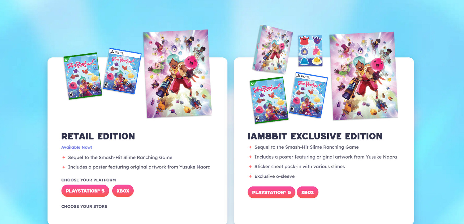 《史萊姆農場2》實體版現已開售! 獨家版附贈限定周邊 《史萊姆農場2》實體版現已開售! 獨家版附贈限定周邊