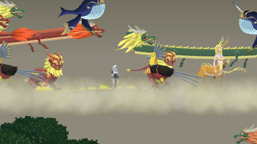 劍鳴槍響，神獸奔騰！肉鴿動作捉寵獨遊《靈契江湖：禦靈誌》正式定檔2月6日，準備好橫掃江湖了嗎？