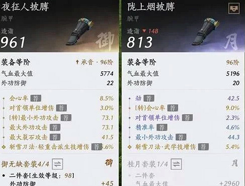 《燕雲十六聲》滹沱版本唐橫刀裝備搭配分享