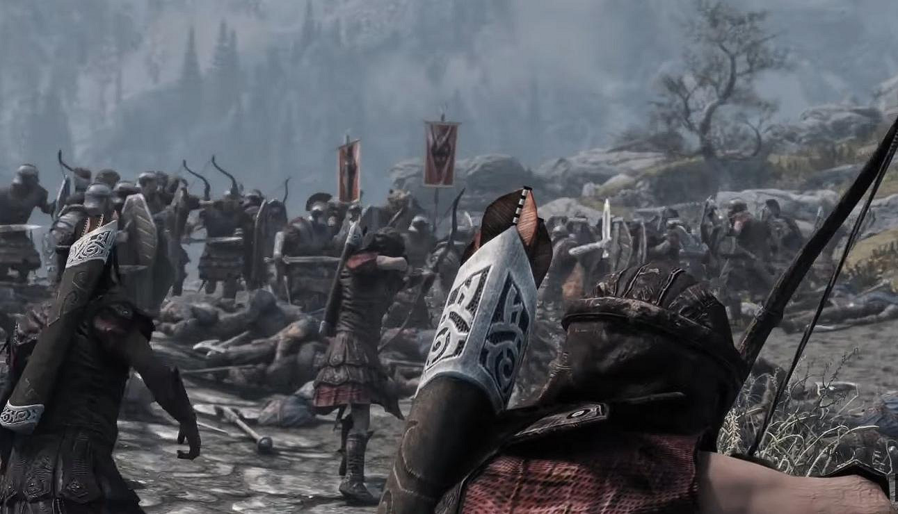 《上古卷軸5》設計師揭廢案 動態內戰與即時馬車險實裝