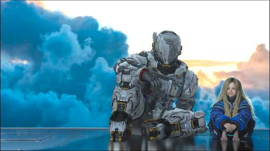 《虛實萬象》新圖發布：小蘿莉和機器人的休息時光