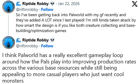 《幻獸帕魯》發行負責人喊話《堡壘之夜》：求連動！