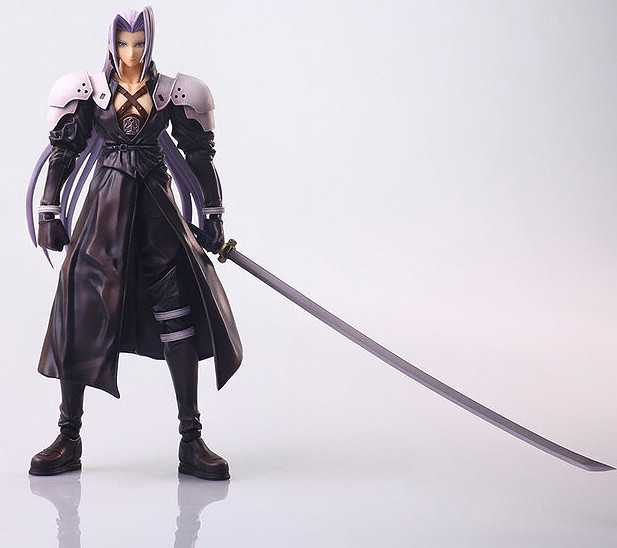 1997年《最終幻想7》薩菲羅斯手辦公布:刀比人還長! 1997年《最終幻想7》薩菲羅斯手辦公布:刀比人還長!