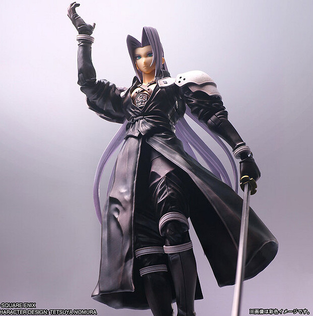 1997年《最終幻想7》薩菲羅斯手辦公布:刀比人還長! 1997年《最終幻想7》薩菲羅斯手辦公布:刀比人還長!