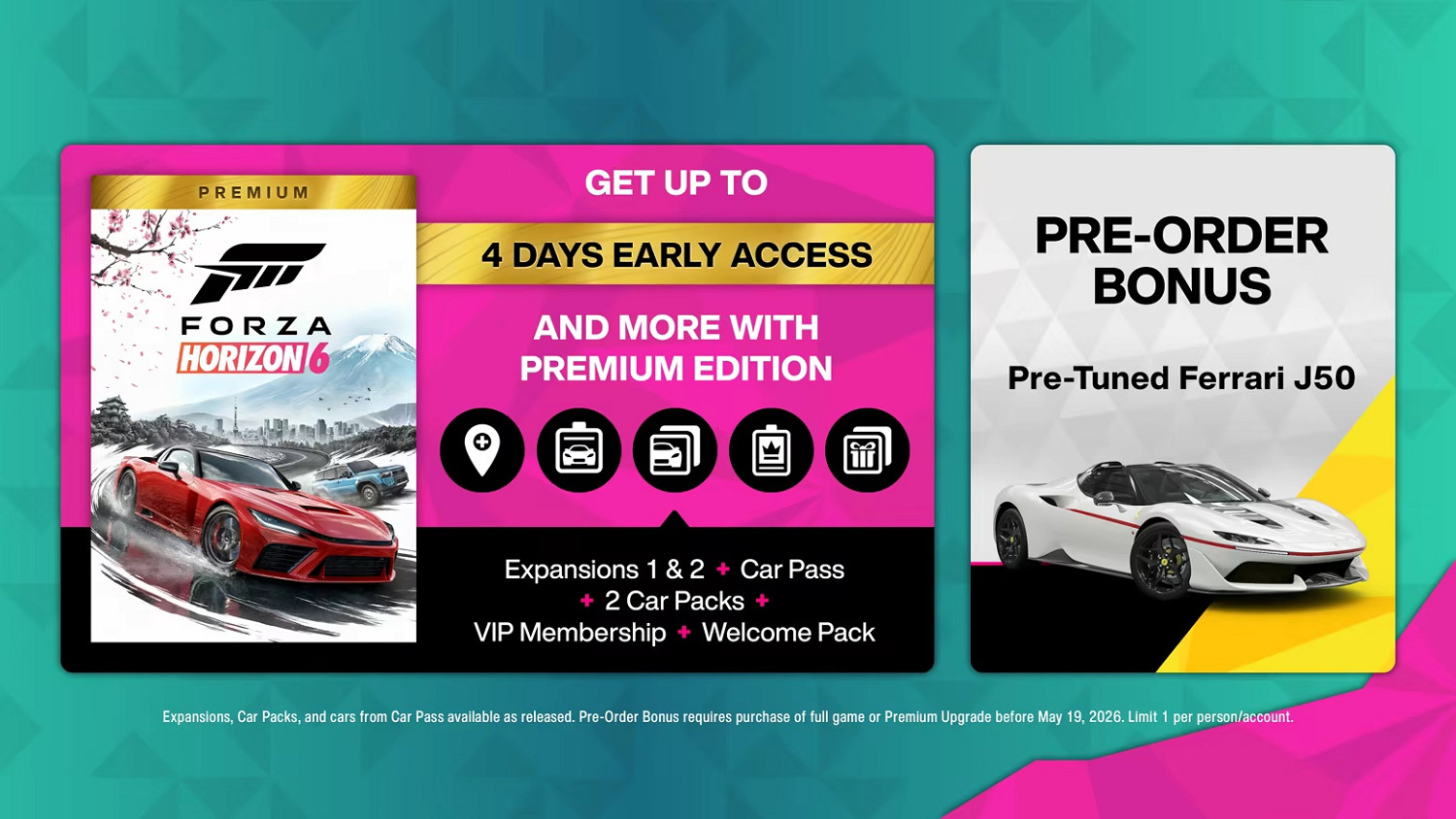 《極限競速：地平線6》開啟預購：售價約新台幣1290元！