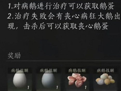 《燕雲十六聲》孵化的鵝作用介紹