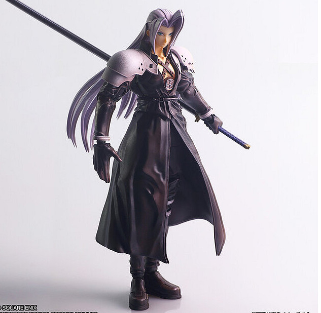 1997年《最終幻想7》薩菲羅斯手辦公布:刀比人還長! 1997年《最終幻想7》薩菲羅斯手辦公布:刀比人還長!