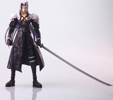 1997年《最終幻想7》薩菲羅斯手辦公布：刀比人還長！