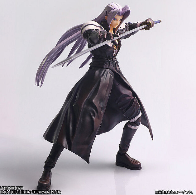 1997年《最終幻想7》薩菲羅斯手辦公布:刀比人還長! 1997年《最終幻想7》薩菲羅斯手辦公布:刀比人還長!