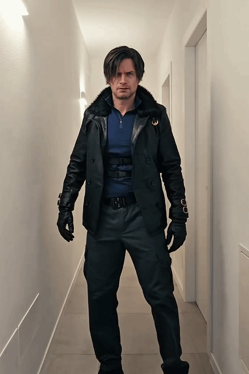 ‌“卡普空該請他當演員！”coser完美復刻中年裡昂