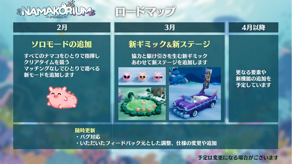 《海參大作戰》今日起開啟搶先體驗,發布預告片同步公開 為紀念發售,限時以定價8折的新台幣約165元價格進行銷售 《海參大作戰》今日起開啟搶先體驗,發布預告片同步公開 為紀念發售,限時以定價8折的新台幣約165元價格進行銷售