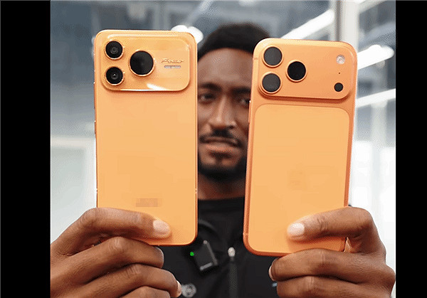 老外炮轟中國大陸研發手機模仿iPhone：為仿外觀竟裝假攝像頭