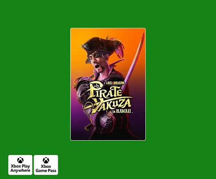  Xbox Game Pass (XGP) 新添大作！《人中之龍8外傳：夏威夷海盜》現已入庫