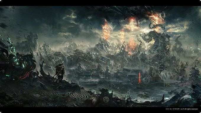 《仁王3》DLC第一彈概念藝術圖公開：畫風更黑暗！