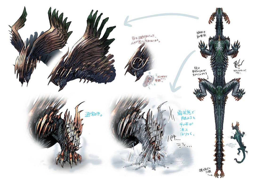 《怪獵荒野》大量概念設計圖公開：艾露貓太可愛了！