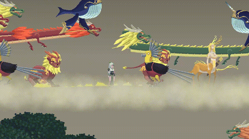 像素動作肉鴿新作《靈契江湖：禦靈誌》今日發售，邀你帶領神獸重振宗門！