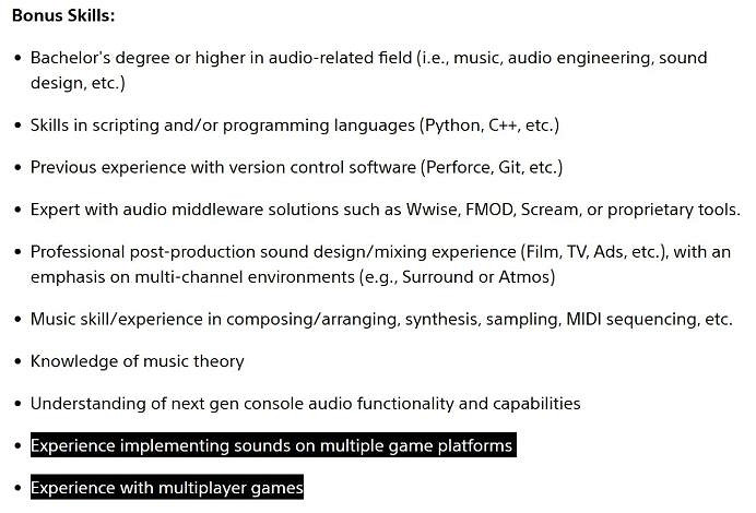 招聘啟事暗示 頑皮狗正在開發多平台多人遊戲新作！