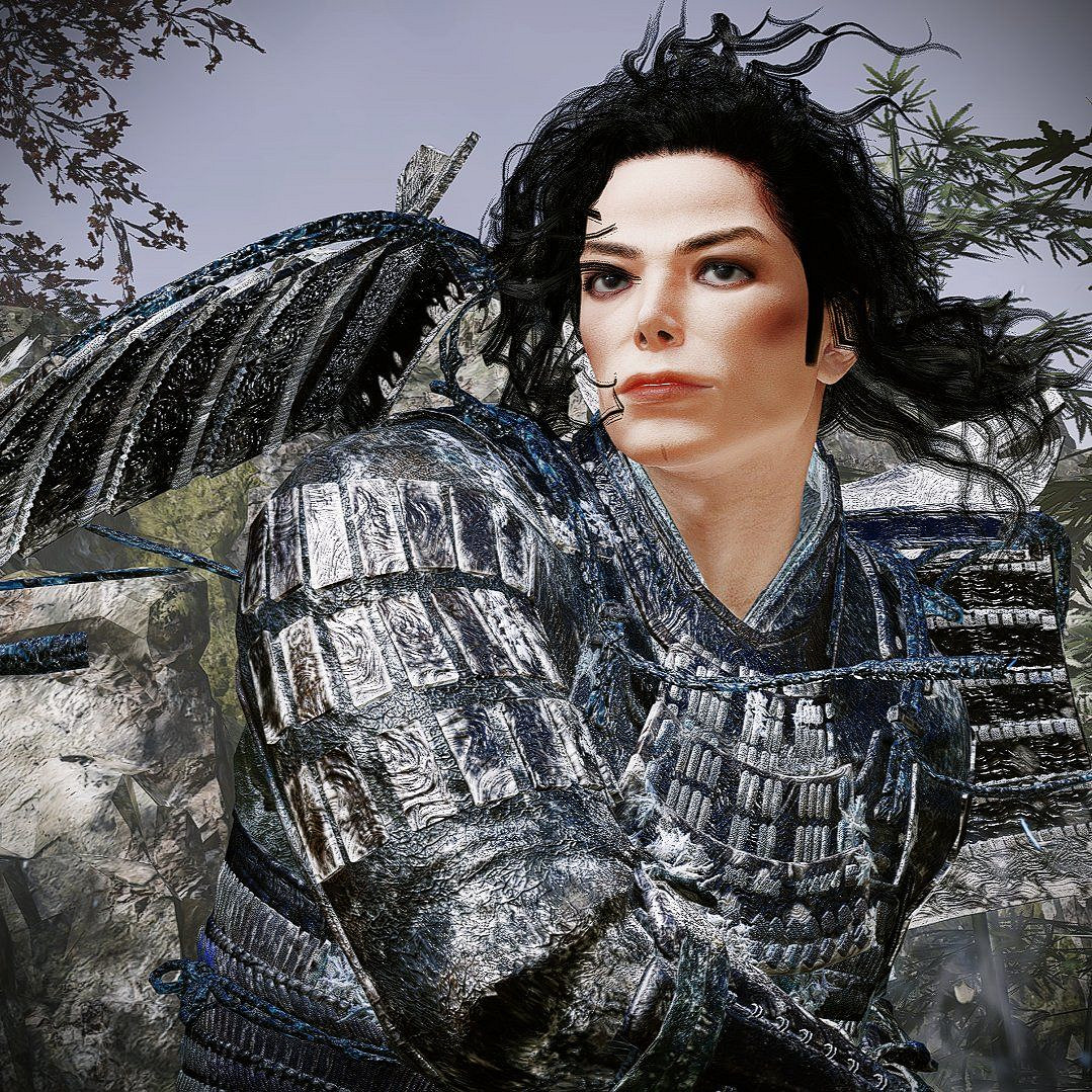 一比一還原！《仁王3》捏臉大神再現邁克爾·傑克遜