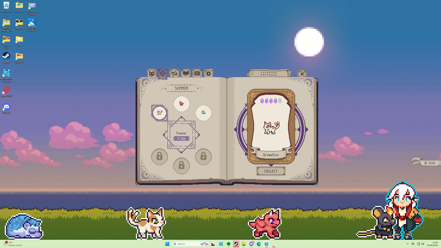 拒絕高危摸魚！桌面掛機+融合收集，Steam桌面放置新遊《使魔見聞錄》今日發售