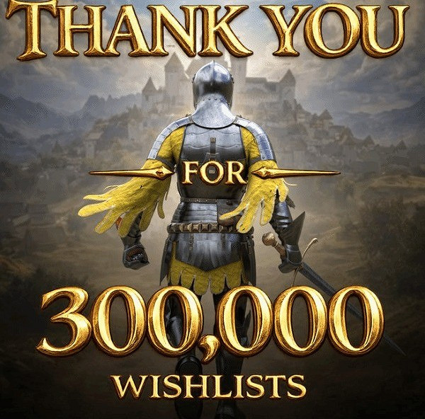 中世紀動作RPG《騎士之路》Steam願望單數量突破30萬