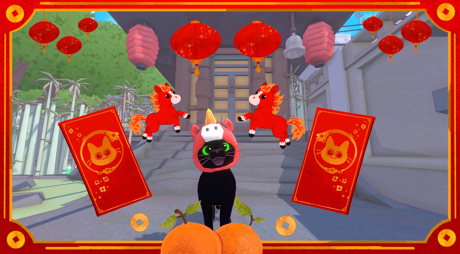 《小貓咪，大城市》迎新春活動上線，推出限定“火馬年”內容