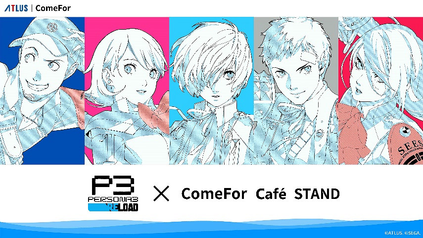 《女神異聞錄》30周年紀念最新公開內容匯總 系列歷代主角的全新角色插畫備受矚目！P3R連動Café等你來玩