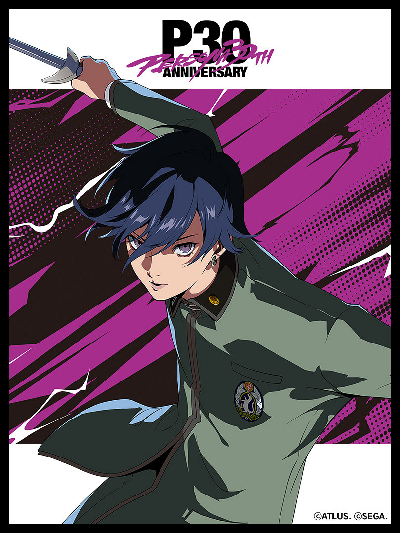 《女神異聞錄》30周年紀念最新公開內容匯總 系列歷代主角的全新角色插畫備受矚目！P3R連動Café等你來玩