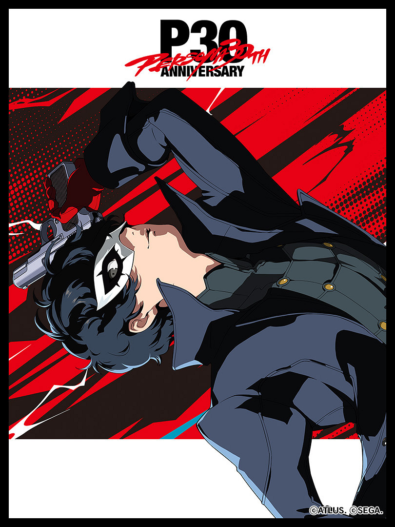 《女神異聞錄》30周年紀念最新公開內容匯總 系列歷代主角的全新角色插畫備受矚目！P3R連動Café等你來玩