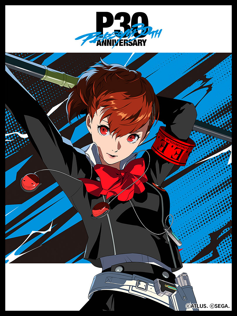 《女神異聞錄》30周年紀念最新公開內容匯總 系列歷代主角的全新角色插畫備受矚目！P3R連動Café等你來玩