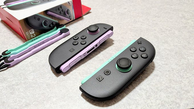 顏值升級！新配色Joy-Con 2今日發售：附贈同色腕帶