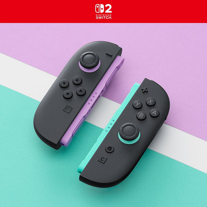 顏值升級！新配色Joy-Con 2今日發售：附贈同色腕帶