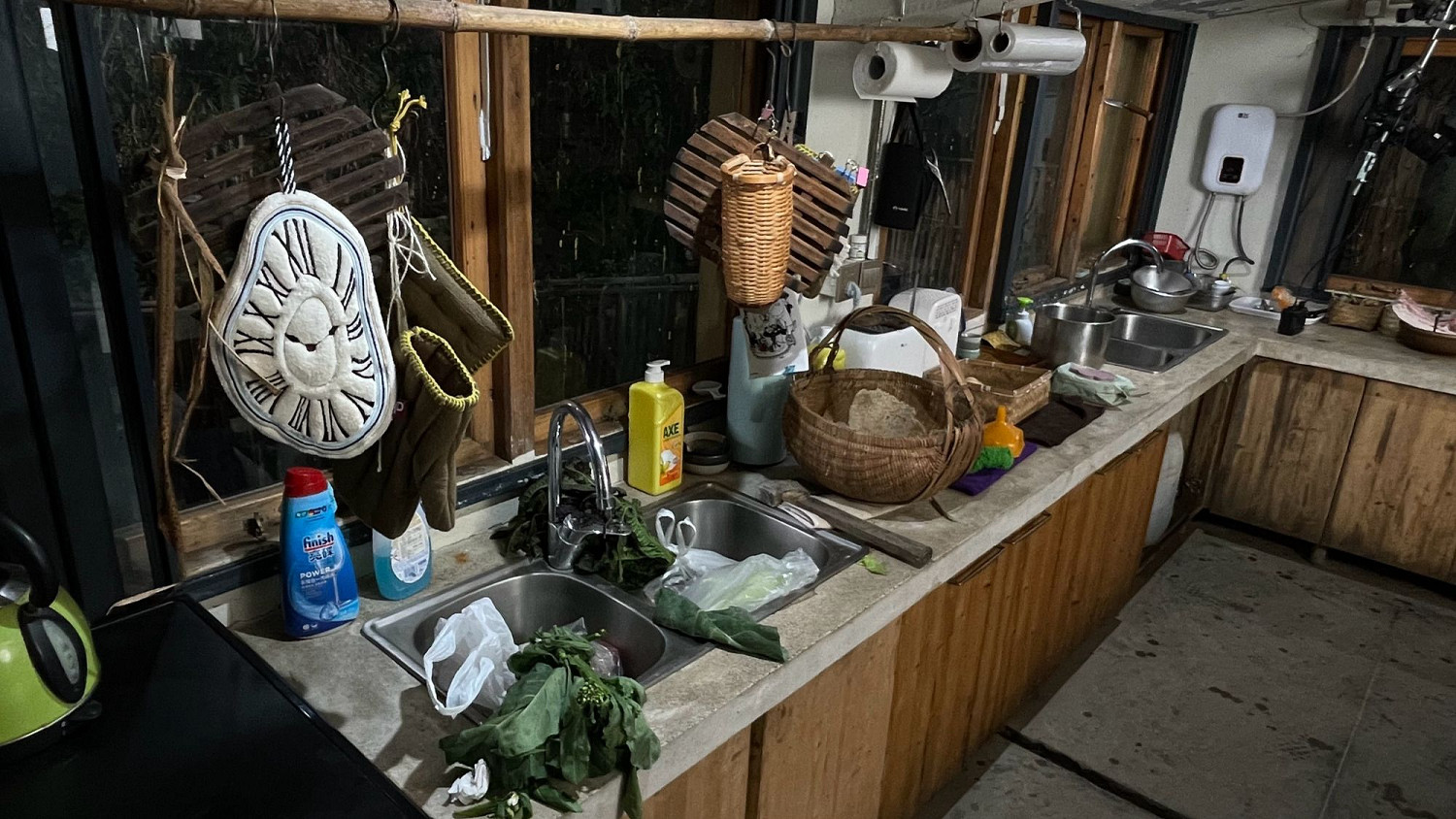 楊奇曬《黑神話鍾馗》幕後製圖：實地取景 影棚做菜