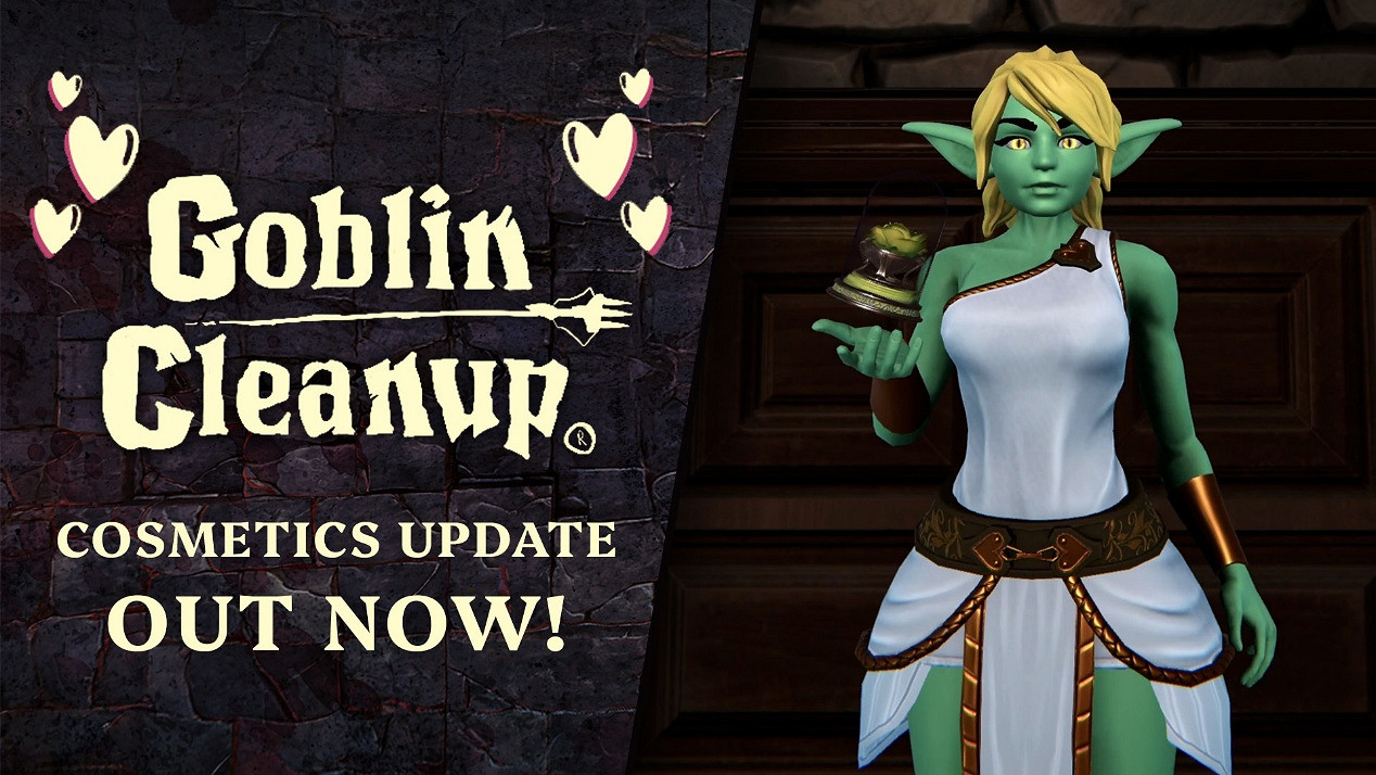 多人合作清潔遊戲《哥布林女僕大掃除》公布 2026 年更新路線圖，農曆新年主題搶先看