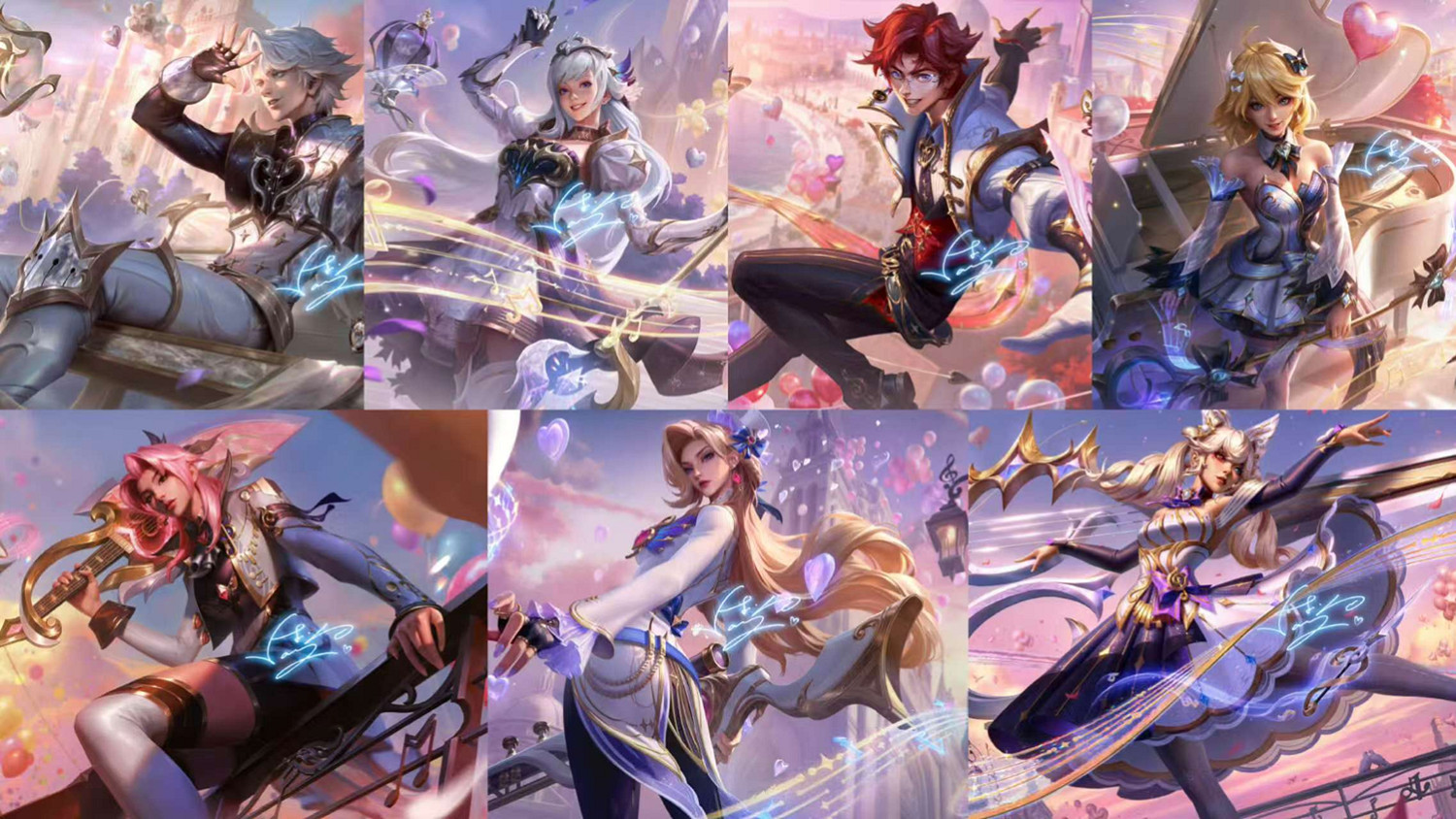 在峽谷奏響浪漫!《英雄聯盟手遊》攜手周傑倫推出告白氣球系列皮膚! 在峽谷奏響浪漫!《英雄聯盟手遊》攜手周傑倫推出告白氣球系列皮膚!