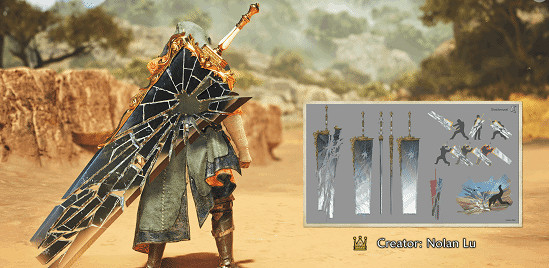 《魔物獵人：荒野》新大劍武器展示：設計感滿滿！