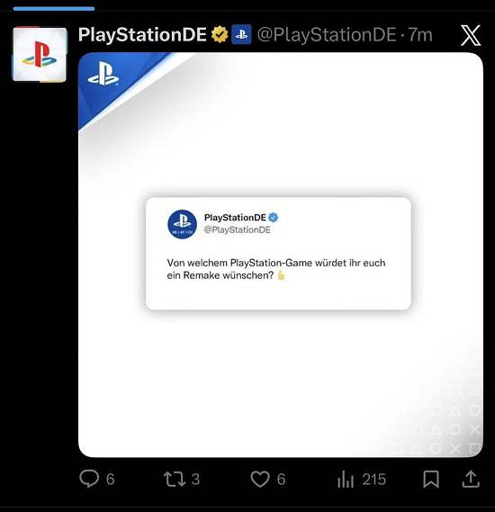 PlayStation官方社交帳號已經“停更”超過75小時! PlayStation官方社交帳號已經“停更”超過75小時!