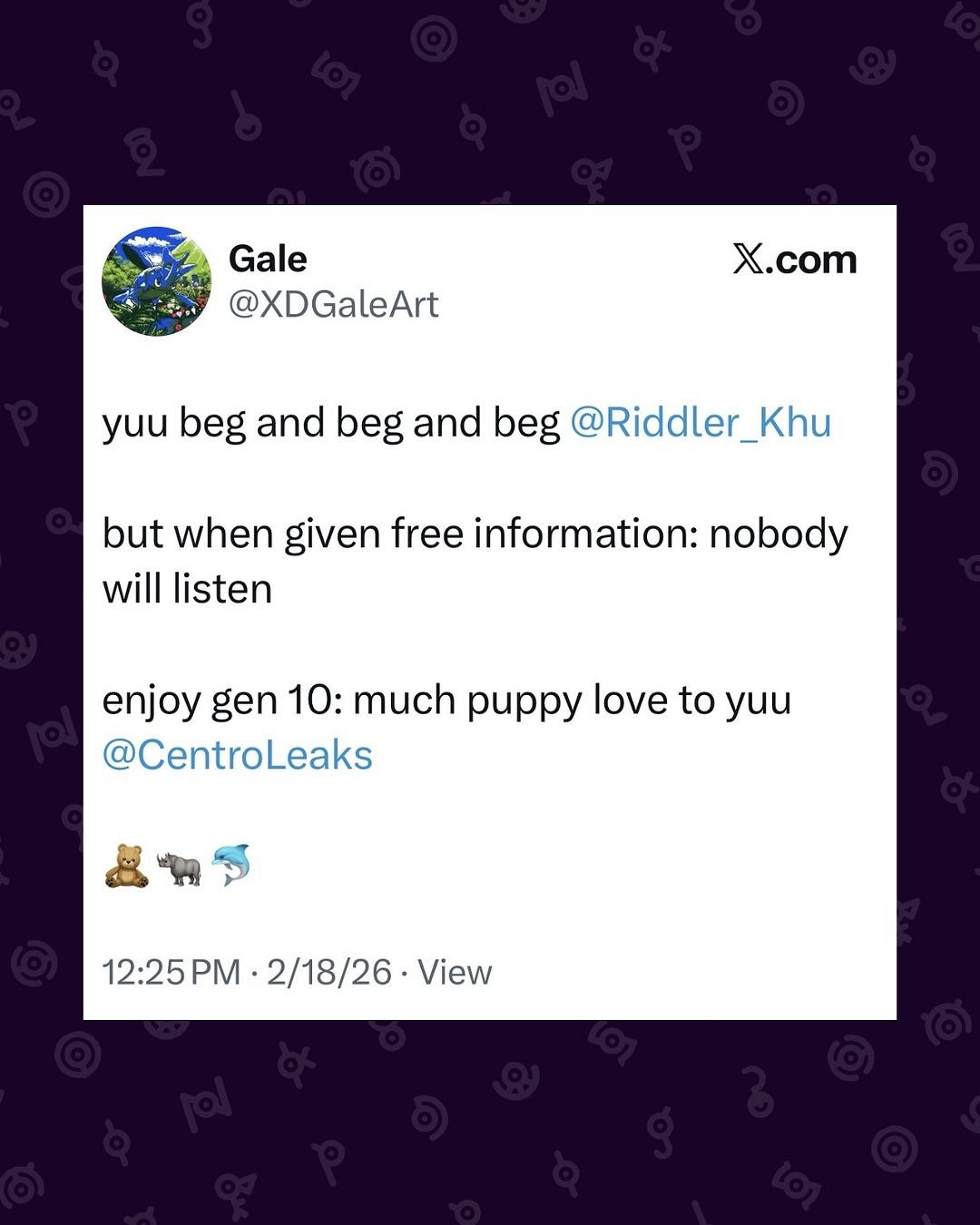 第十世代《寶可夢》遊戲爆料：含100隻新的寶可夢！