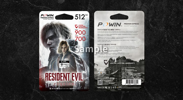 《生化9》x Powin microSD EXPRESS 記憶體 2/27 發售