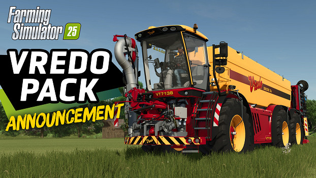 《Farming Simulator 25》內容資料片“VREDO Pack”3月24日上線！