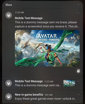 Xbox移動應用突發故障: 向大量使用者推送內部AI測試消息